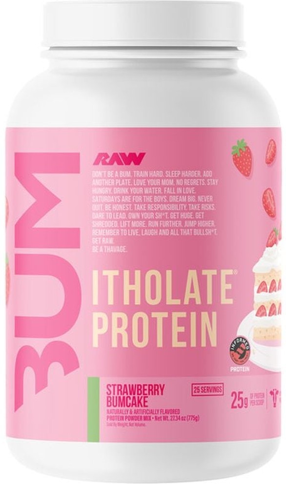 Strawberry Bumcake Itholate CBUM Protein