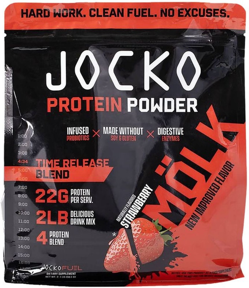 Fuel Molk Protein Dietary Supplement Powder, Strawberry