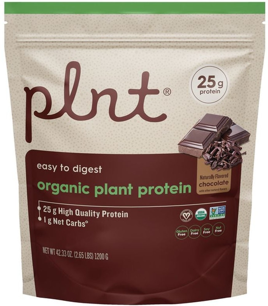 Chocolate Plant Protein Powder with Complete Amino Acid Profile Raw Protein Blend