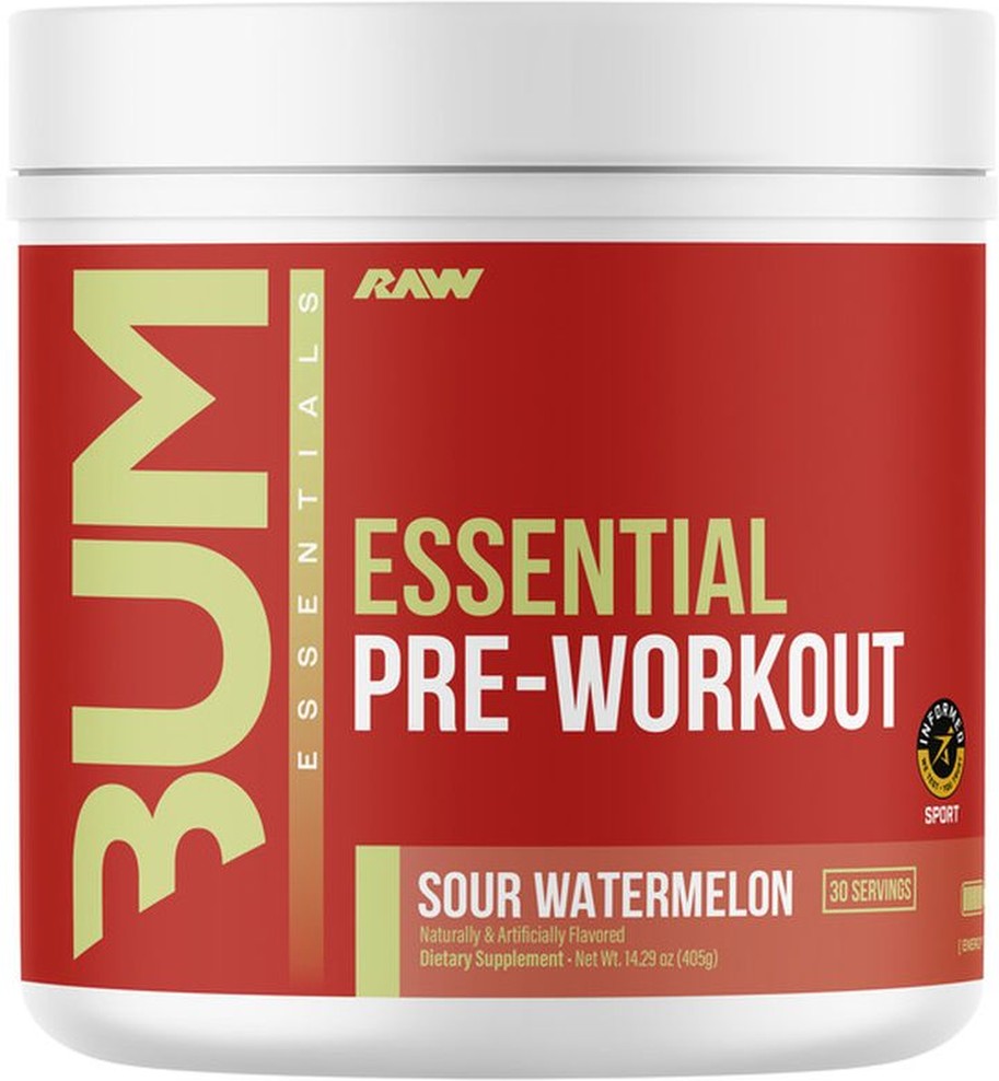 Pre-workout Dietary Supplement Powder, Sour Watermelon