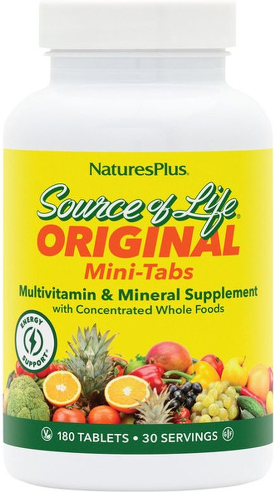 Multi-Vitamin & Minerals, Mini-Tabs