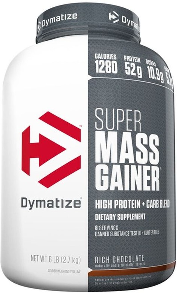 Super Mass Gainer Chocolate Protein Powder 6 LBS