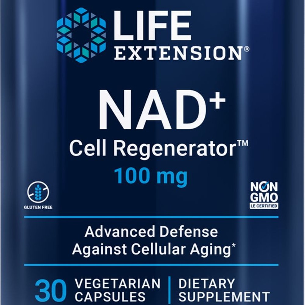 Nad+ Cell Regenerator 100 Mg Advanced Defense Against Cellular Aging Dietary Supplement Vegetarian Capsules