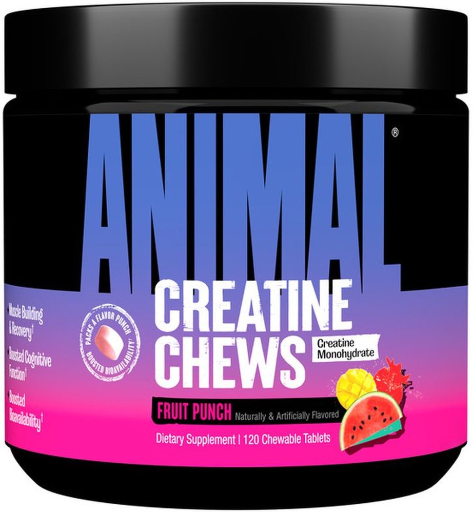 Fruit Punch Animal Creatine Chews