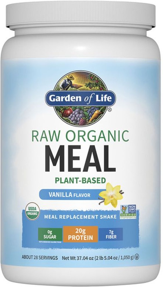 Shake & Meal Replacement, Real Raw Vanilla