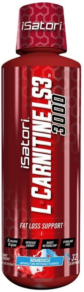 L-Carnitine LS3 3000 Bombsicle Fat Loss Support Supplements