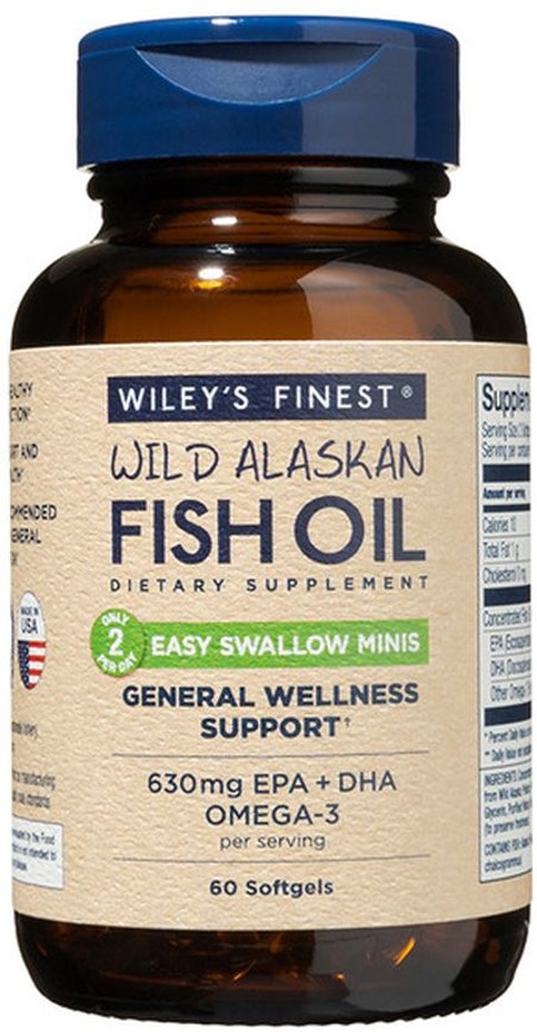 Wild Alaskan Fish Oil Dietary Supplement