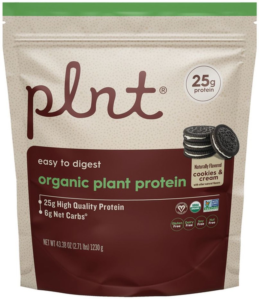 Cookies & Cream Organic Plant Protein