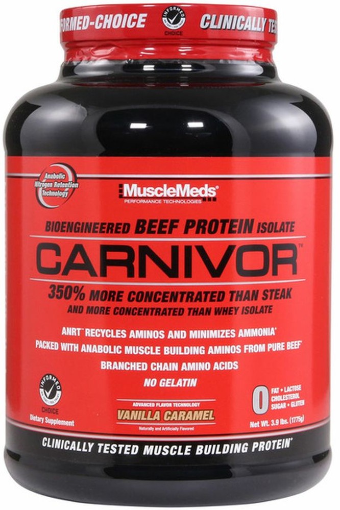 Carnivor Vanilla Caramel Flavored Beef Protein Powder