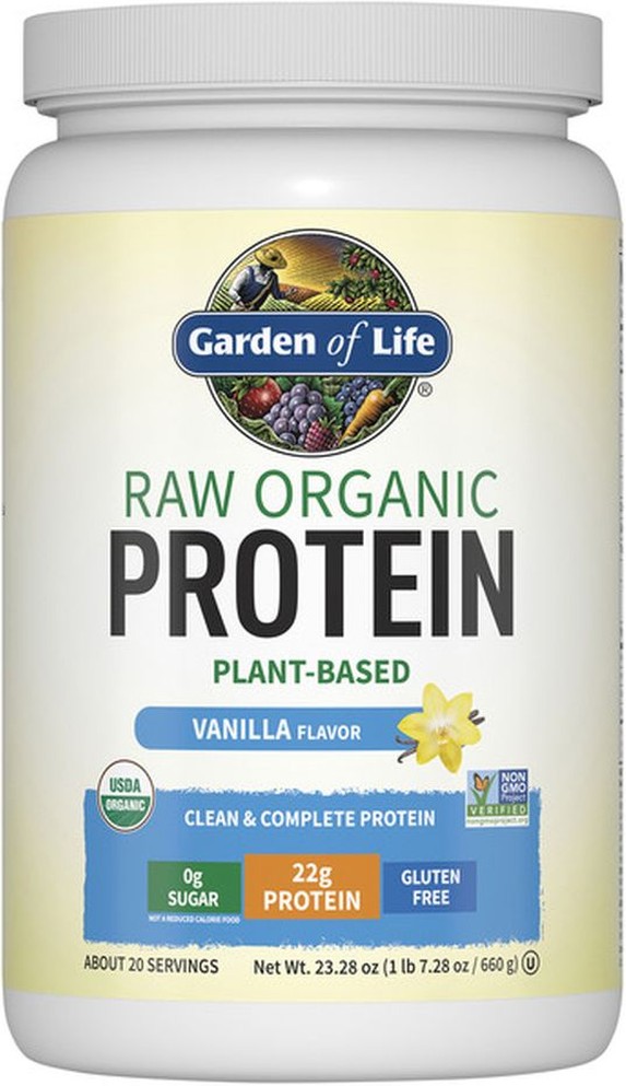 Protein, Organic Plant Formula, Vanilla