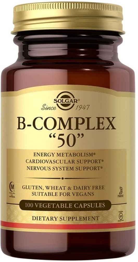 B-Complex 50, Vegetable Capsules