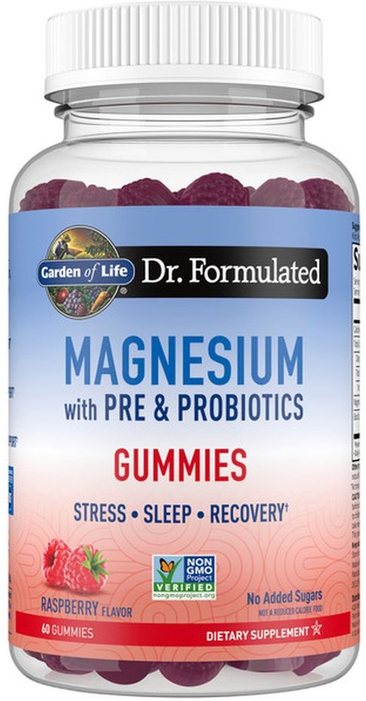 Magnesium, Gummies, Raspberry