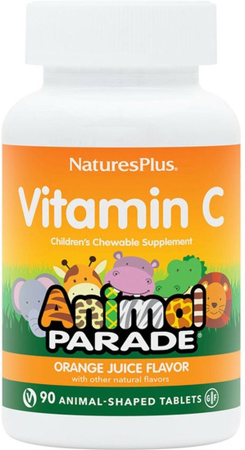 Vitamin C, Orange Juice Flavor, Tablets