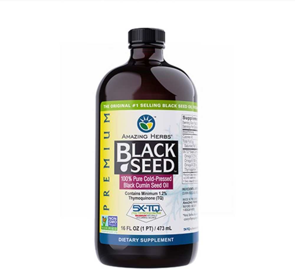 Black Cumin Seed Oil, 100% Pure Cold-Pressed, Premium