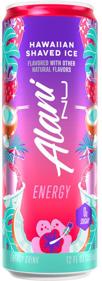 Energy Drink Hawaiian Shaved Ice