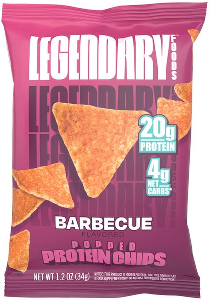 Barbeque Popped Protein Chips