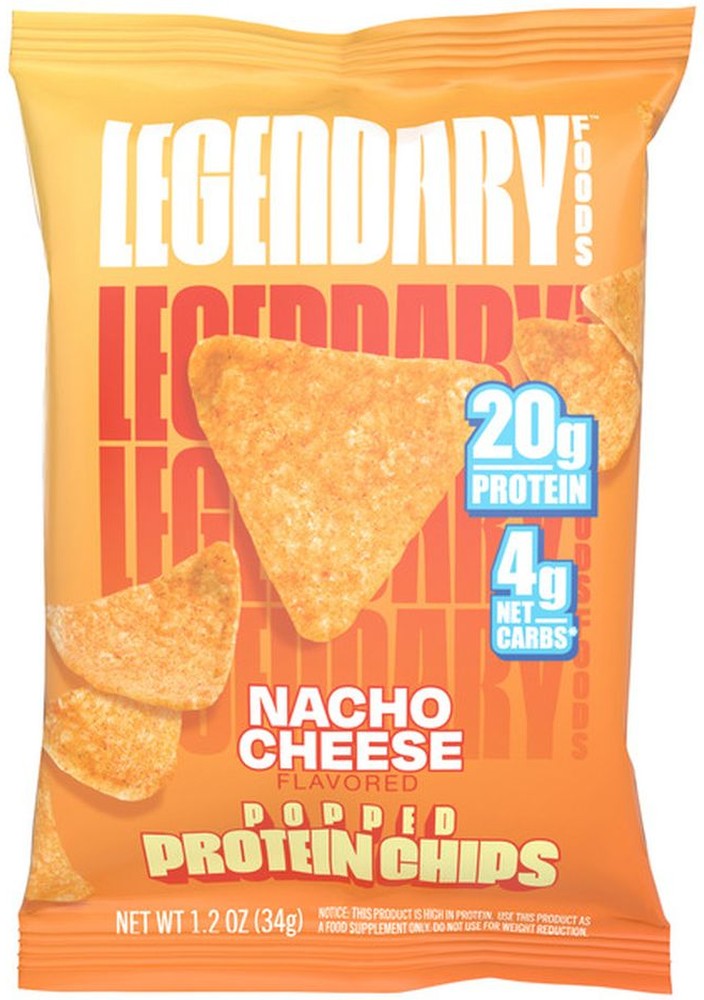 Nacho Cheese Popped Protein Chips