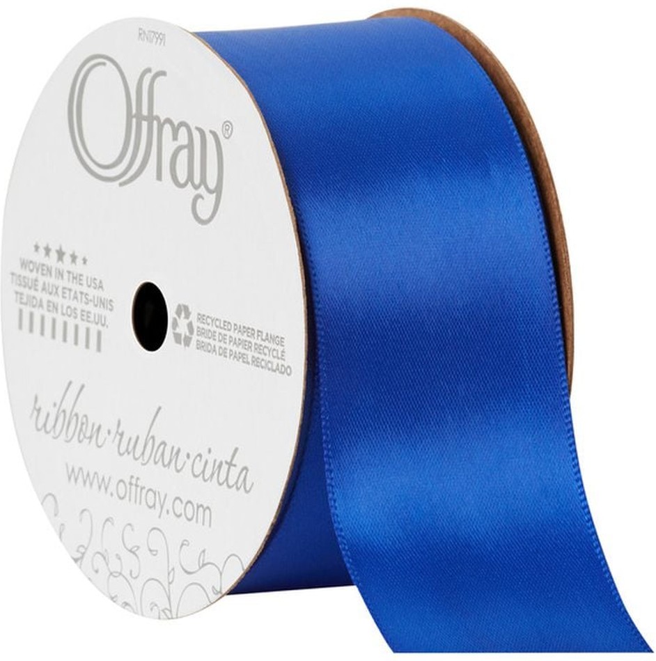 Royal Blue Double Face Satin Ribbon