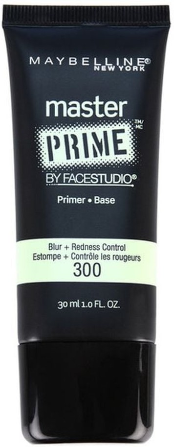 Master Prime Primer Makeup, Blur + Redness Control Pigments