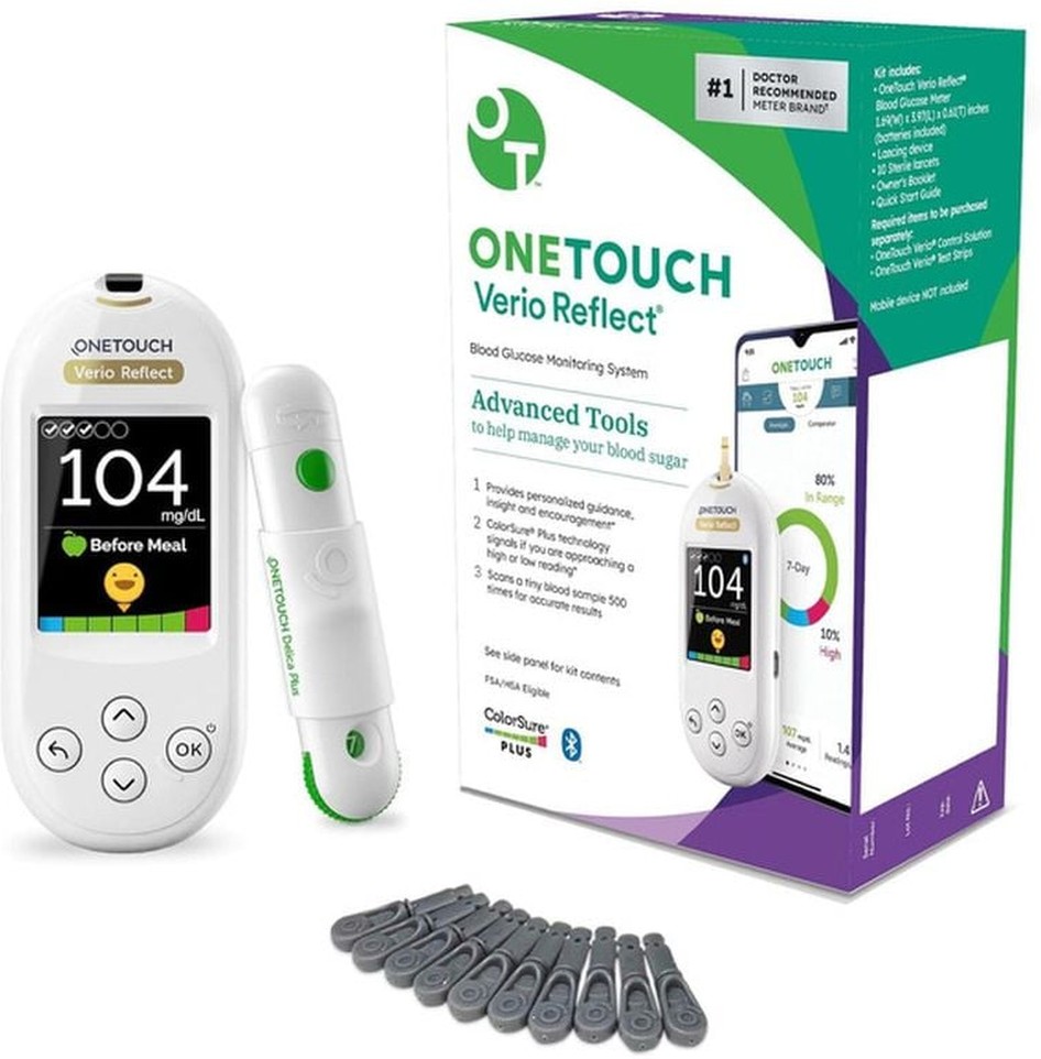 Verio Reflect Blood Glucose Monitoring System
