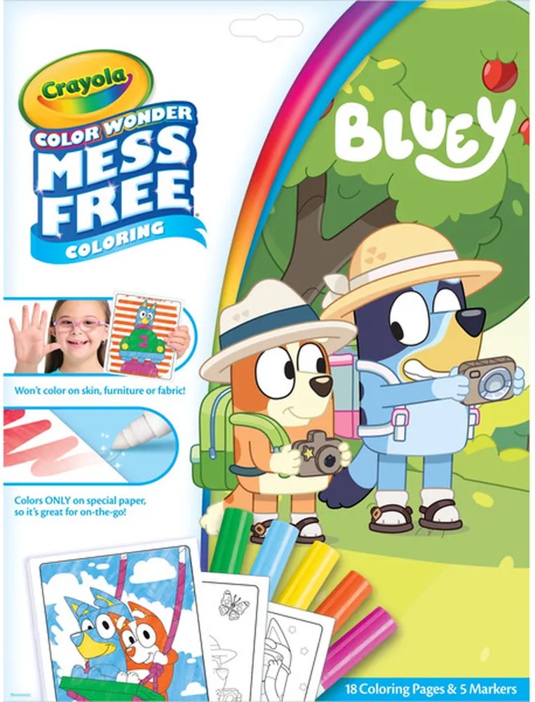 Color Wonder Bluey Coloring Set