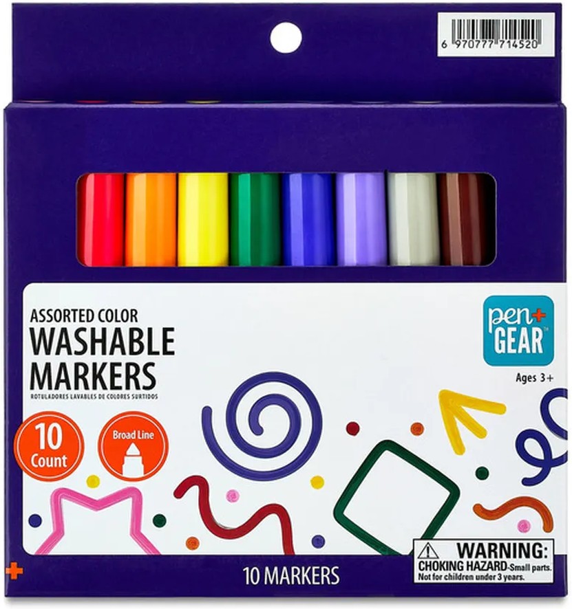 Broad Line Washable Markers