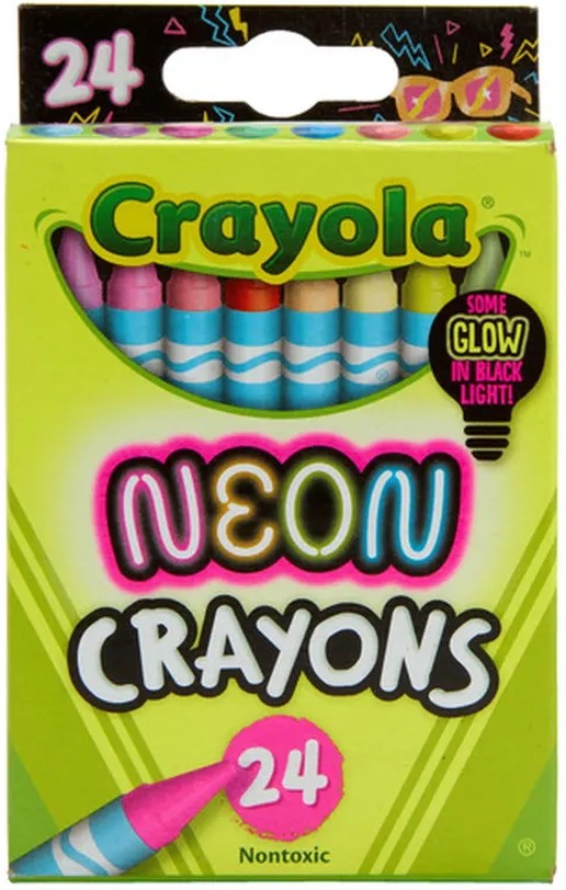 Crayons, Neon