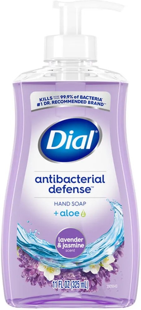 Liquid Hand Soap, Antibacterial, Lavender & Jasmine, Bigger Size