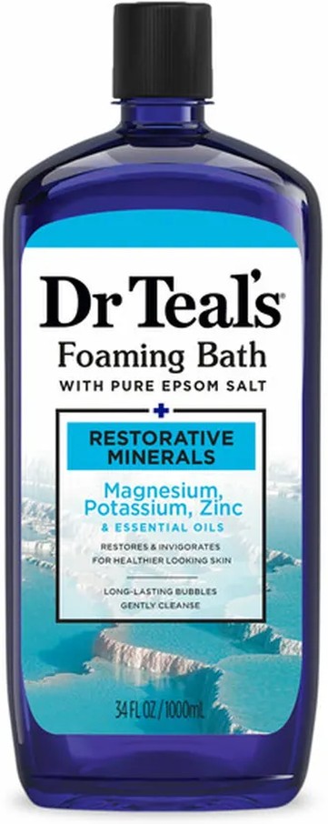 Foaming Bath with Pure Epsom Salt
