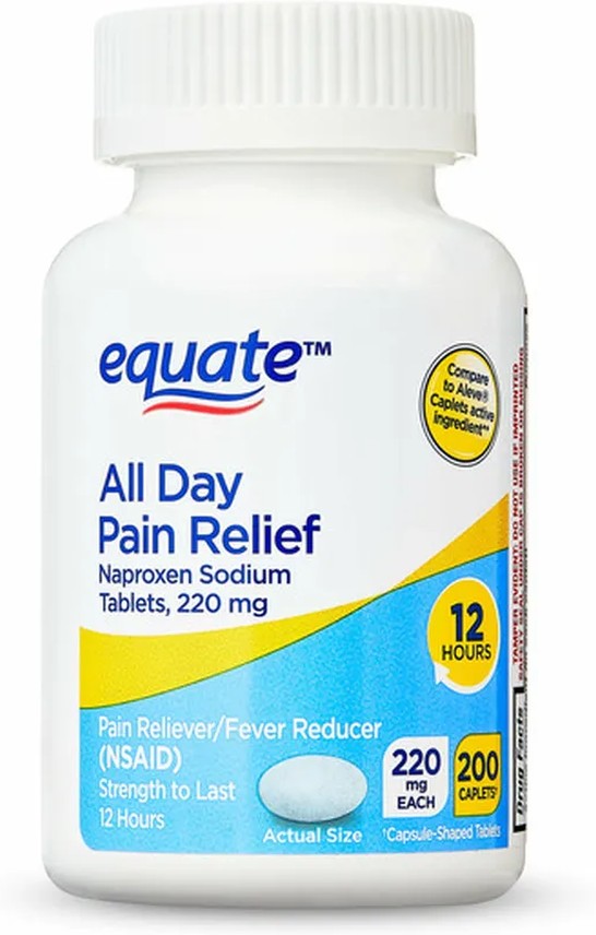 All Day Back & Muscle Naproxen Sodium Fever Reducer (nsaid) Pain Relief Tablets