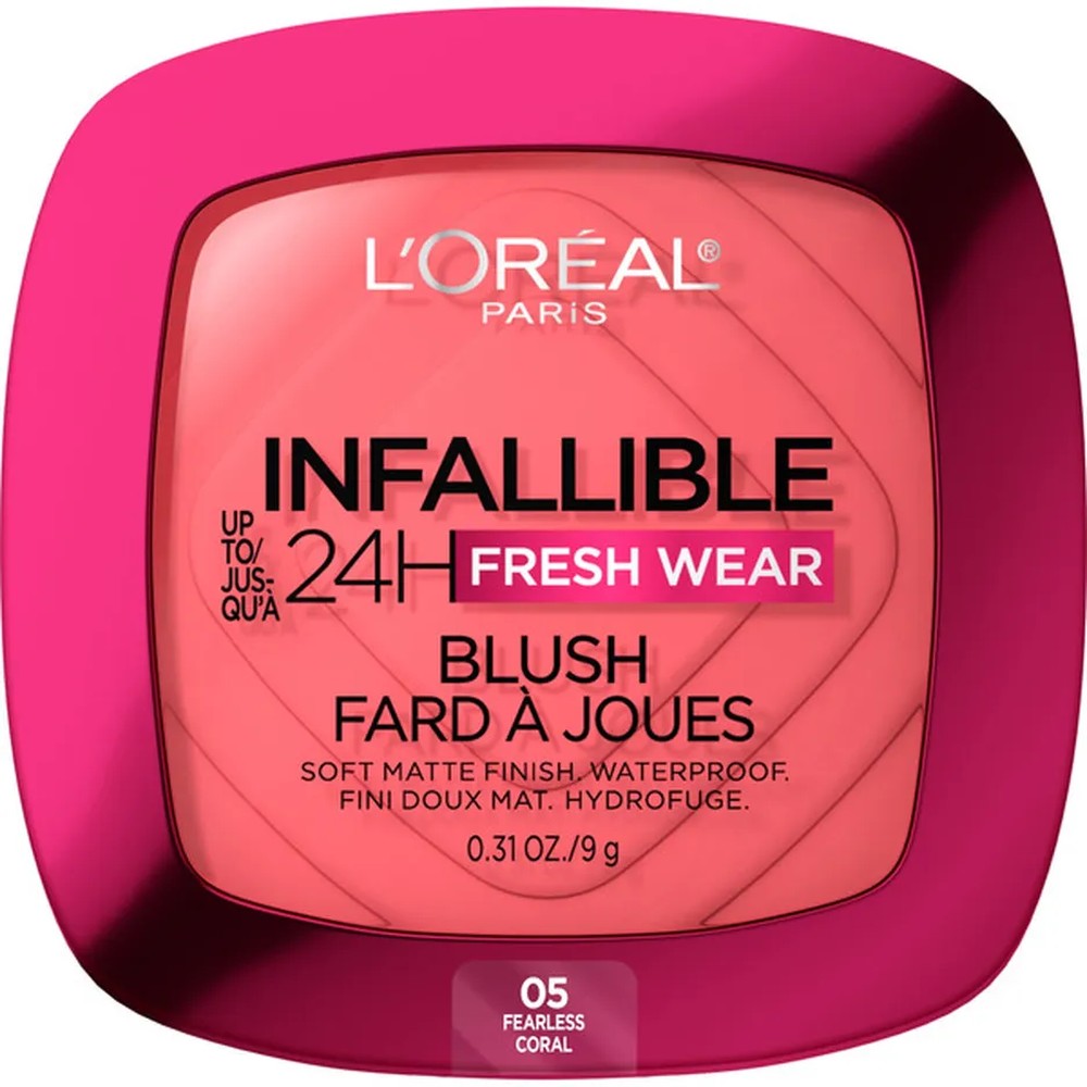 Blush, 24H Fresh Wear, Infallible, 05 Fearless Coral
