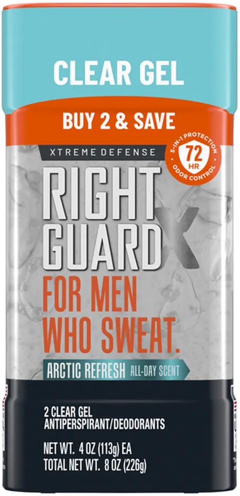 Xtreme Defense Arctic Refresh Antiperspirant Clear Gel