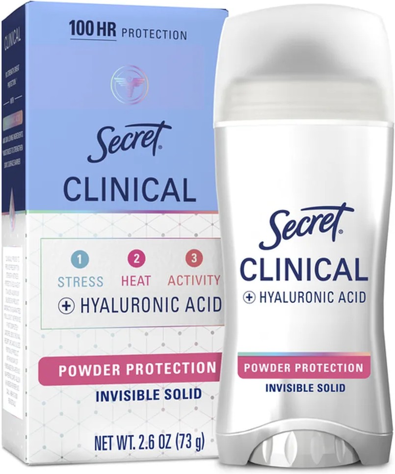 Clinical Strength Invisible Solid Antiperspirant & Deodorant, Protecting Powder