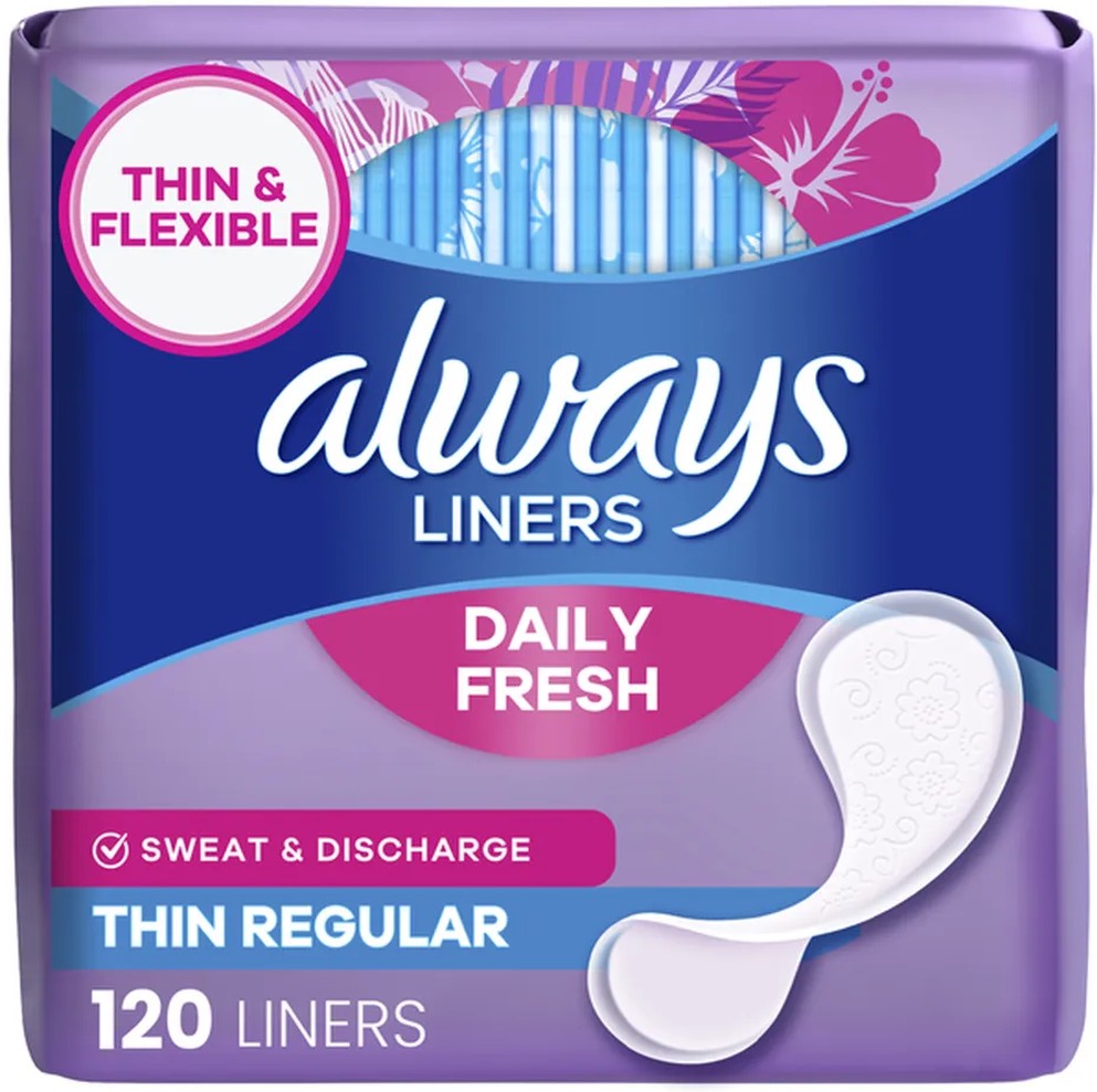 Thin No Feel Protection Daily Liners Regular Absorbency Unscented