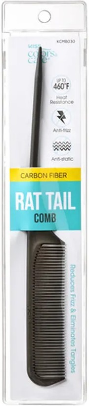 Carbon Fiber Pin Tail Comb