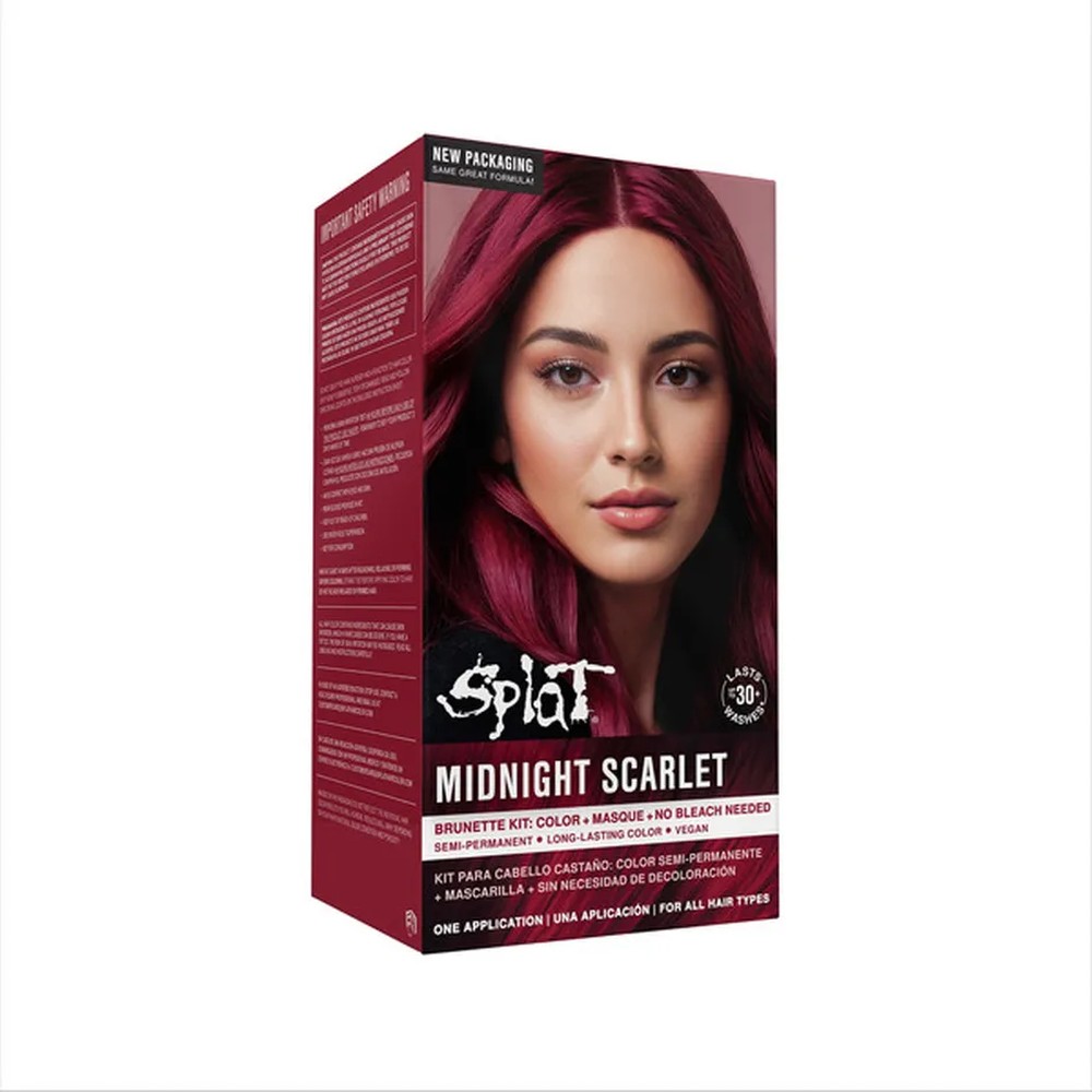 Hair Color, Midnight Scarlet, No Bleach Kit