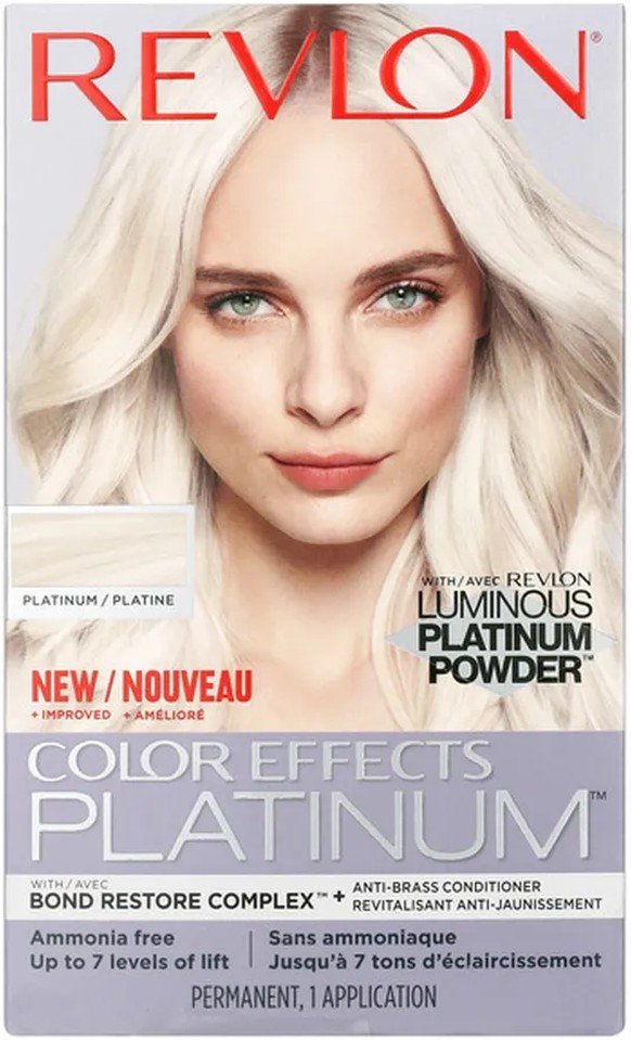 Hair Color, Permanent, Platinum