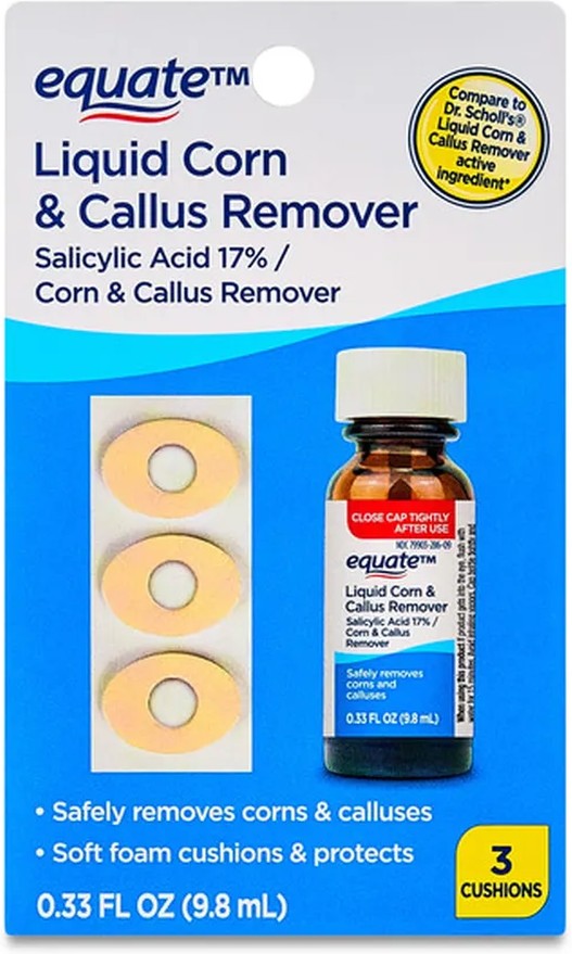 Liquid Corn & Callus Remover with Cushions