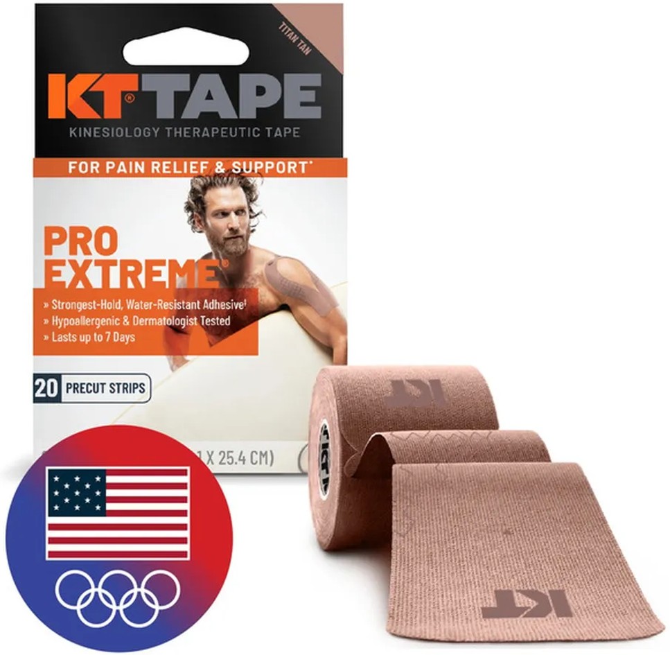 Sports Tape, Titan Tan, 10 Inch Precut