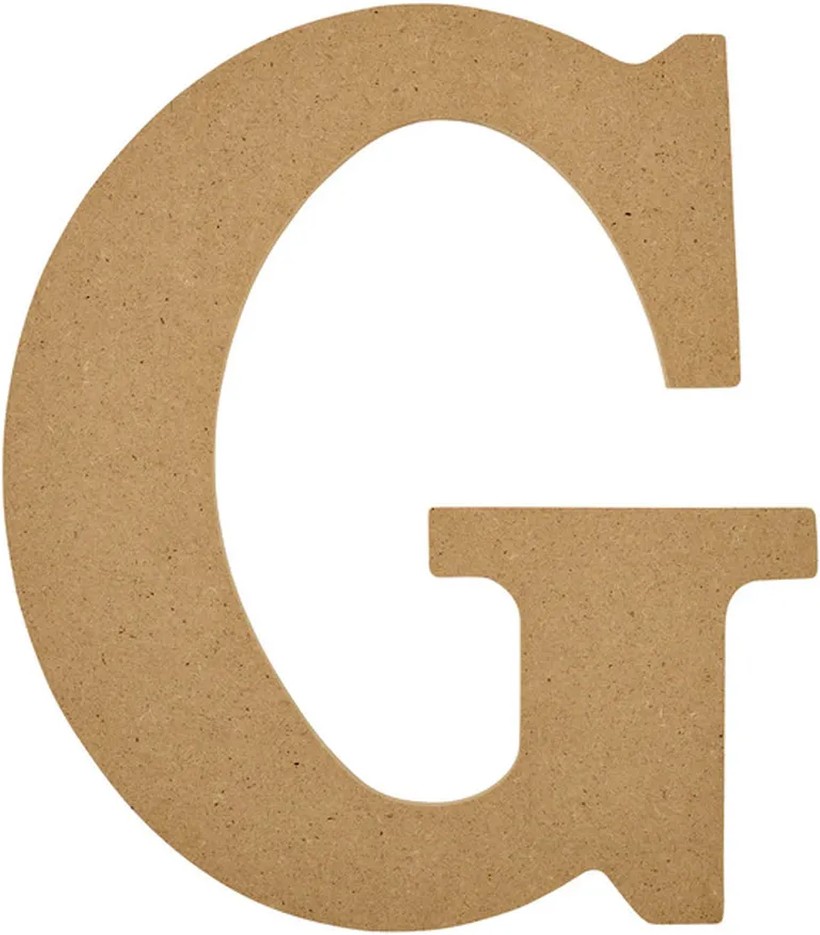 Wood Letter G
