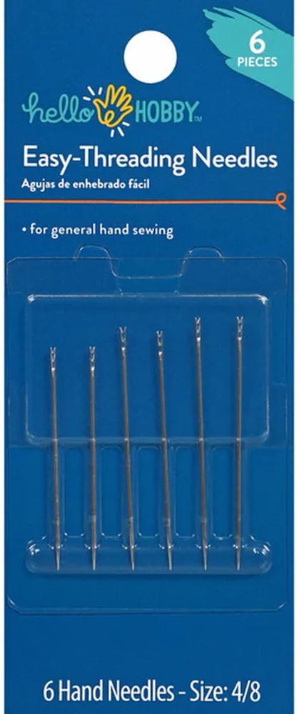 Easy-Threading Hand Sewing Needles