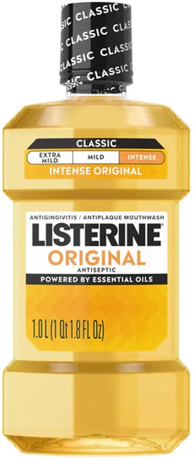 Original Antiseptic Mouthwash For Bad Breath & Plaque