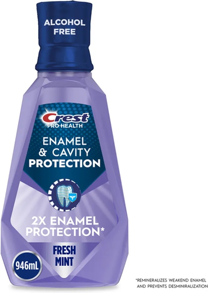 Pro-Health Advanced Mouthwash, Alcohol Free, Enamel Care, 1 L (33.8 fl oz)