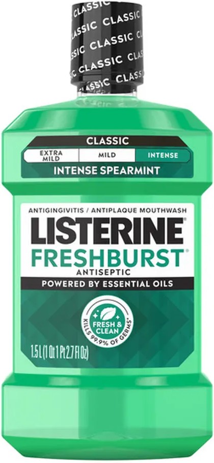 Freshburst Antiseptic Mouthwash, Mint