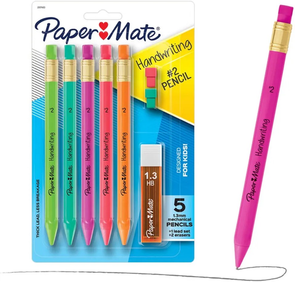 Pencils, Handwriting, No. 2, 1.3 mm