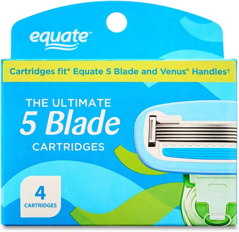 The Ultimate 5 Blade Cartridges, 4 count