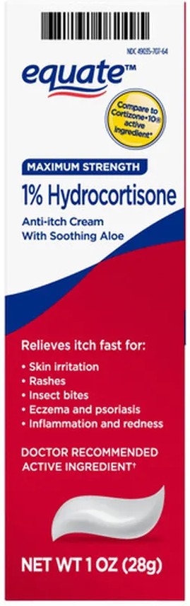 Maximum Strength Hydrocortisone 1% Anti-itch Cream, Fragrance Free