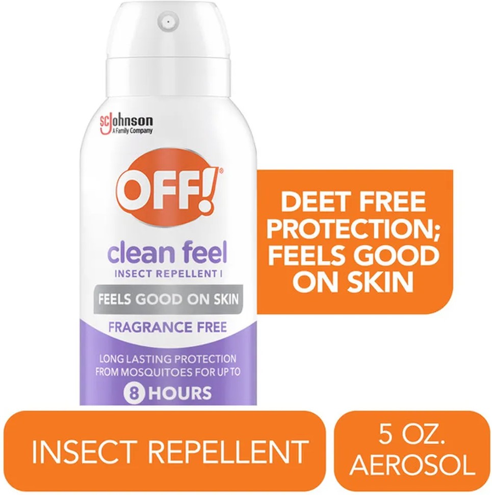 Clean Feel Picaridin Mosquito Repellent Aerosol Long-lasting Bug Spray