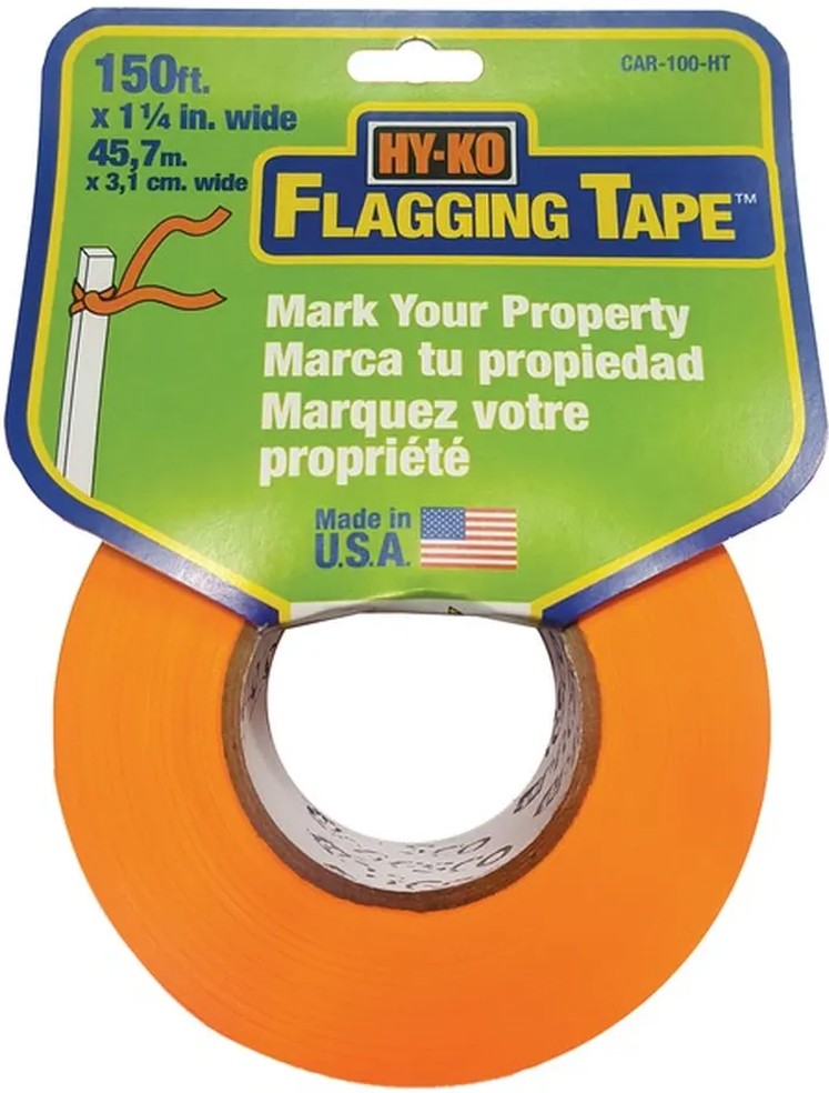 Orange Flagging Tape