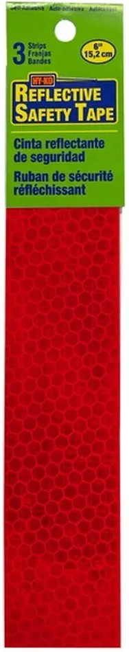 Red Vinyl Self Adhesive Reflective Tape Strips